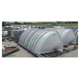 (13) Pieces of Fiberglass Spiral Chutes