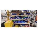 Assorted Hardware on (5) Shelves