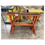(2) 4'W x 33'T Heavy Duty Metal Stands