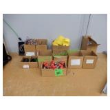 Assorted Buttons, Wiring, Electrical Hardware
