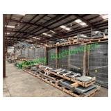 (11) Partial Pallets of New 50' x 48' Wire Decking