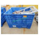 Assorted Hardware in Orbis Plastic Crate
