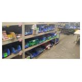 Assorted Hardware on (3) Shelves