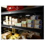 Assorted Electrical Components on Shelf