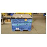 Large Assortment of Nuts, Bolts, Washers & Crate