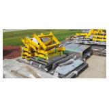 (6) Pallets of Stainless Steel, Supports,Chutes