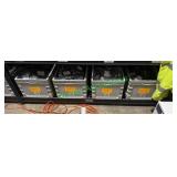 (373)+/- Cognex &Turck Cable UX-13067 in (4) Totes