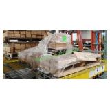 (6) 25' Conveyor Rollers and Hardware on Pallet