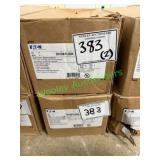 (2) Eaton 30A 600V HD Safety Switches DH361UDK