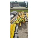 (40)+/- Pieces of 21' Safety Hand Rail