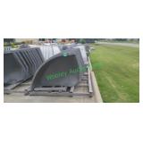 (12) Pieces of Fiberglass Spiral Chutes