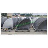 (12) Pieces of Fiberglass Spiral Chutes