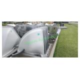 (8) Pieces of Fiberglass Spiral Chutes