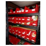 Assorted Electrical Components on Shelves