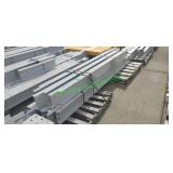 (7) 8'x10.5'' Metal Purlins +(3) 8'x9' Purlins