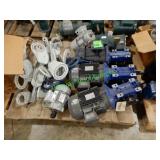 (3) Gearmotor Assemblies,(2) Electric Motors, Etc.