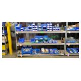 Large Lot of Hardware Inventory on (4) Shelves