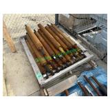 (19) 4' Diameter Steel Rollers