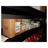 Assorted Items on (3) Lower Shelves