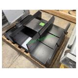 Pallet of Black Steel Braces