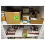 Conduit Hardware, Screws, Nuts, More on (3)Shelves