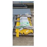 (3) Pallets of Ceiling Hanging Pipe and Hardware