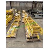 Assorted Conveyor Supports on (8) Pallets