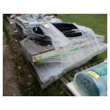 Assorted Metal and UHM Sheeting on Pallet