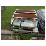 (12) 16'x16'x1' Solid Steel Base Plates