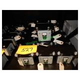 (20)+/- Single Green Push Button w/ LED