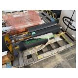 (3) 36' x 9'+/- Diameter Drive Rollers