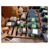 (8) Assorted Electric Motors on Pallet