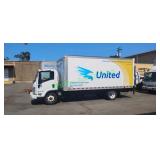 2015 Isuzu NPR-HD Cabover Box Truck