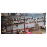 Assorted Shop Hardware on Shelves