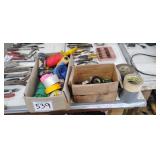 Assorted Rope, String, Tape, Colored Tape, Ribbon