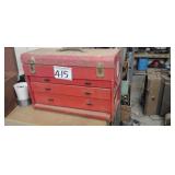 Red Tool Box and Loose Odds and Ends