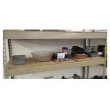 Assorted Mixing Bowls, Bread and Pie Pans
