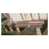 Assorted Channel Iron, Angle Iron, Square Tubing
