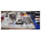 Large Group of Wrenches and Socket Sets