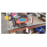 Bench Grinder and Buffing Wheel