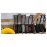 (8) Ammo Cans with Nails and Roofing Screws
