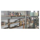Assorted Hardware, Tooling, Chemicals in Group