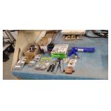 Assorted Fittings, ORings, Staples, Screws, More
