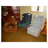 Three used living room chairs