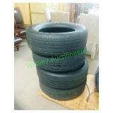 4 Used Continental Tires - P236/65 R17 103T