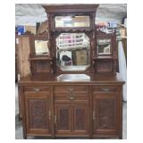 1800s Walnut Sideboard
