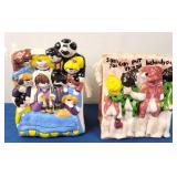 Ceramic "Bags for Keeps" (2)