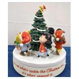 Christmas Hallmark Peanuts & Gang Musical Figurine