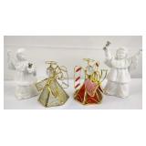 Angel Figurines & Candle Holders (4)