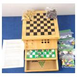 Wood 10 Games and Game Boards
